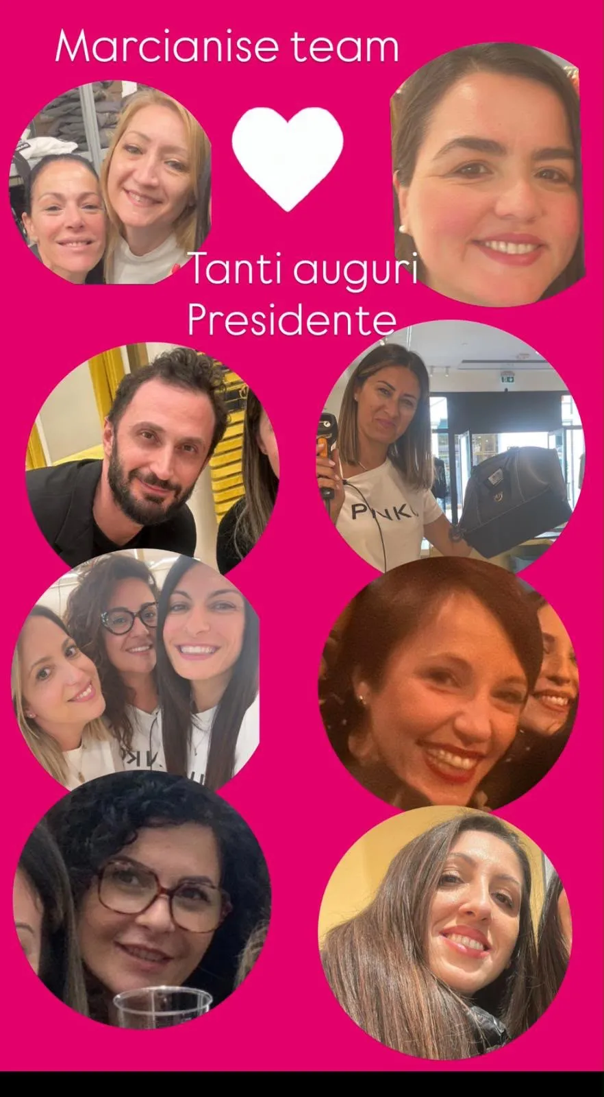 Marcianise team — Tanti auguri Presidente