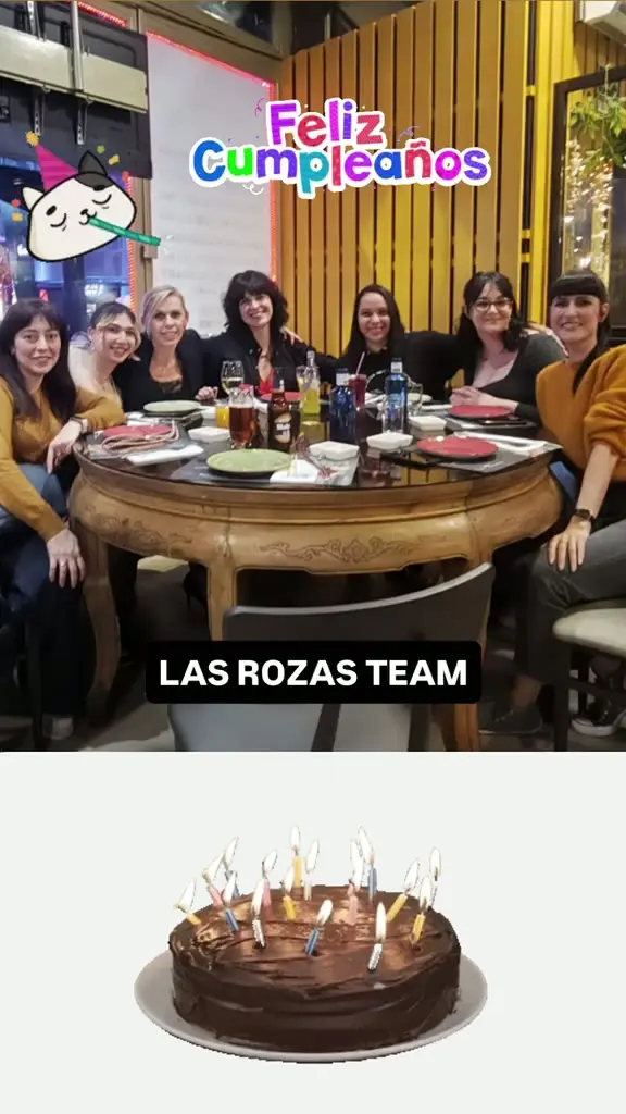 ¡Feliz cumpleaños! Las Rozas Team