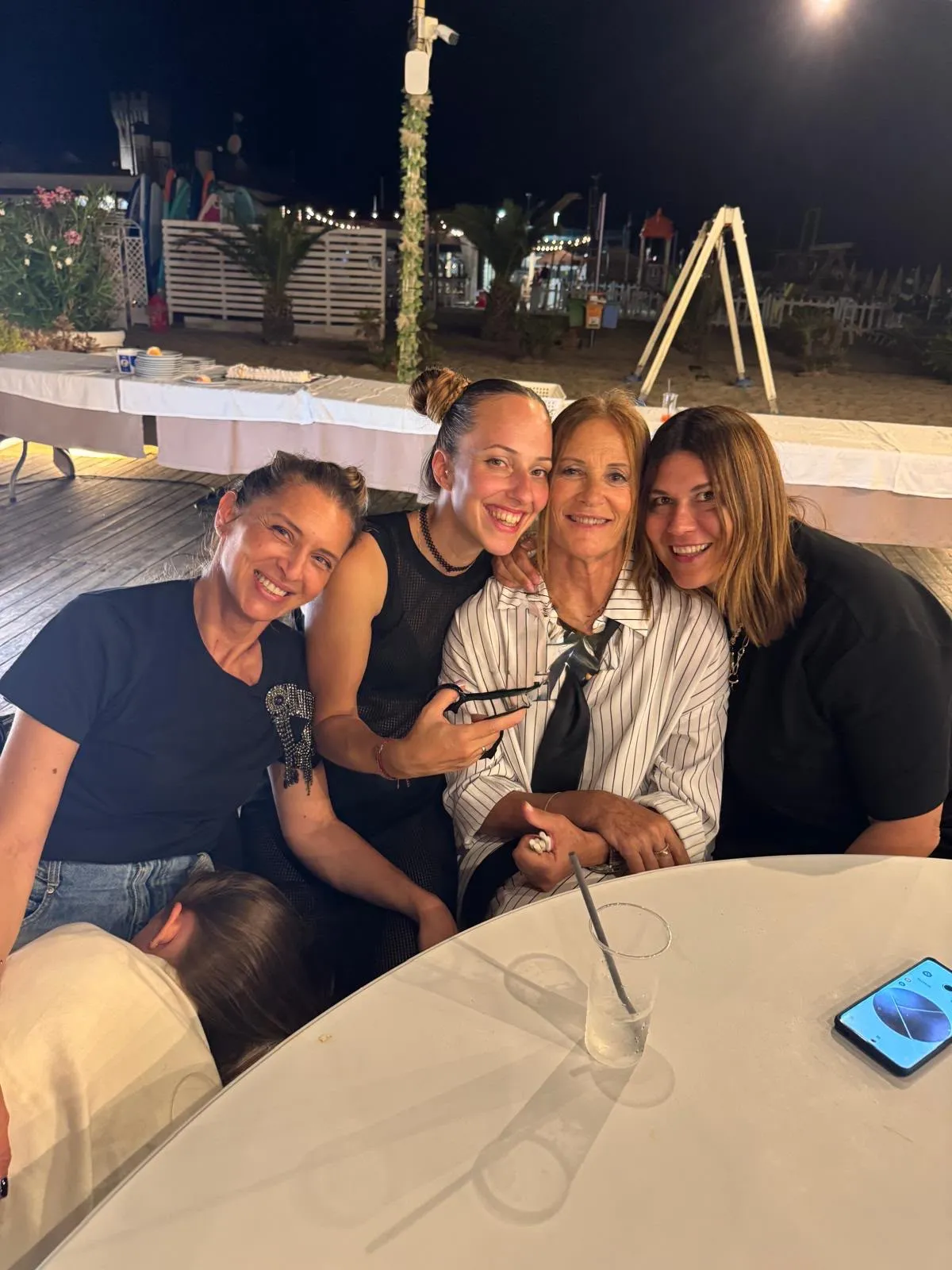 Auguri al Presidente da un team PINKO